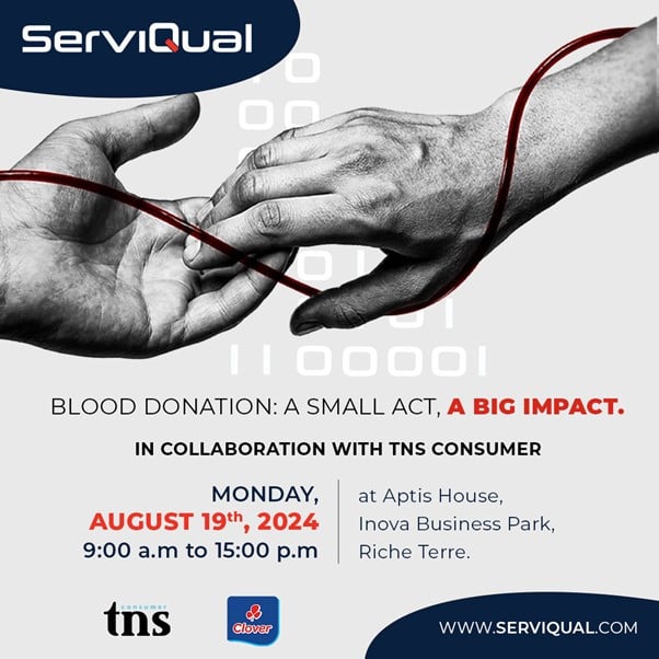 ServiQual is Hosting its First-Ever Blood Donation: A Small Act, A Big Impact